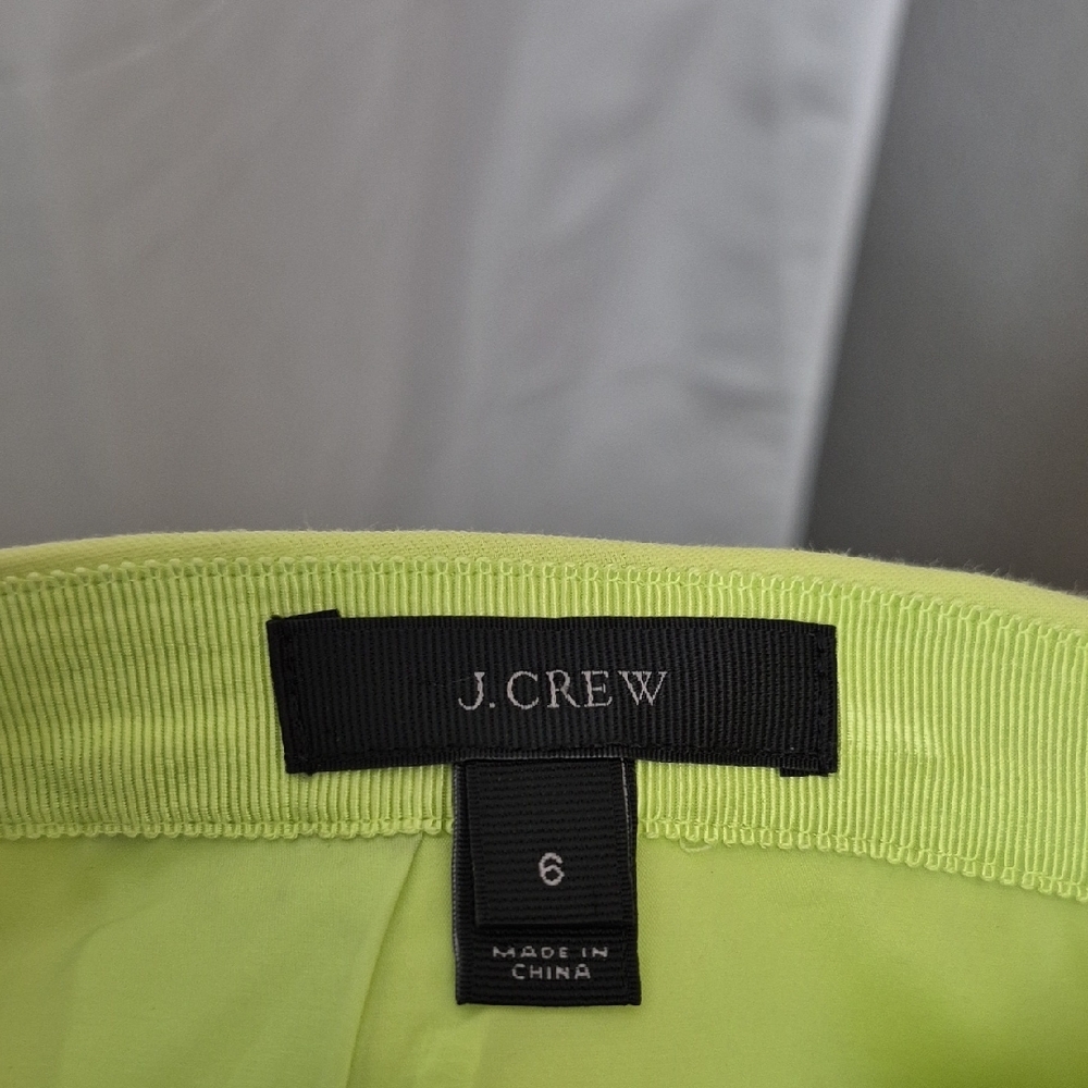 J. Crew Vibrant Yellow Pencil Skirt - Picture 4 of 4